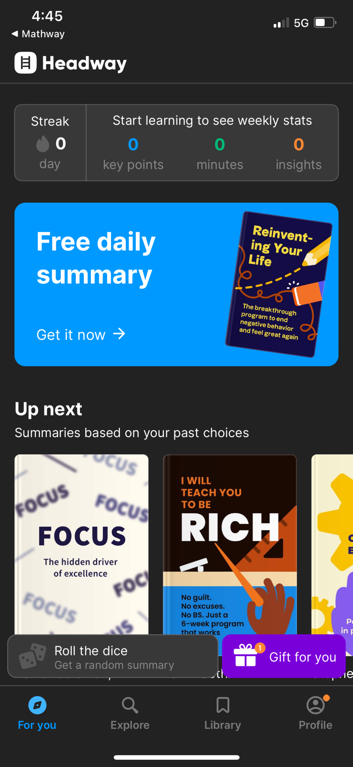 headway app screenshot 80